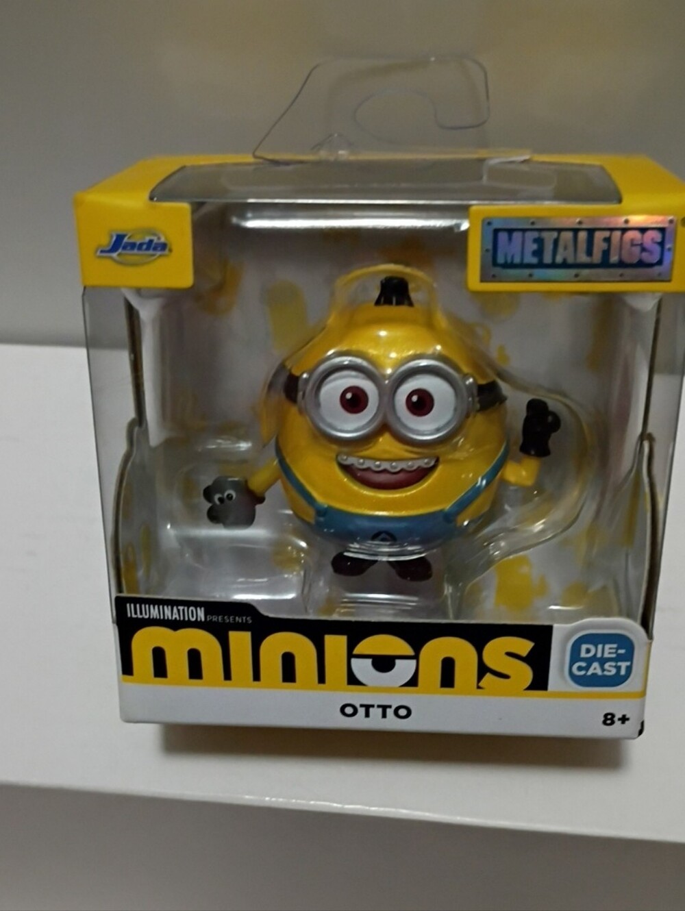 Illumination Studio Minions Otto Die-Cast Metalfigs JadaToys Yellow NWT Ornament